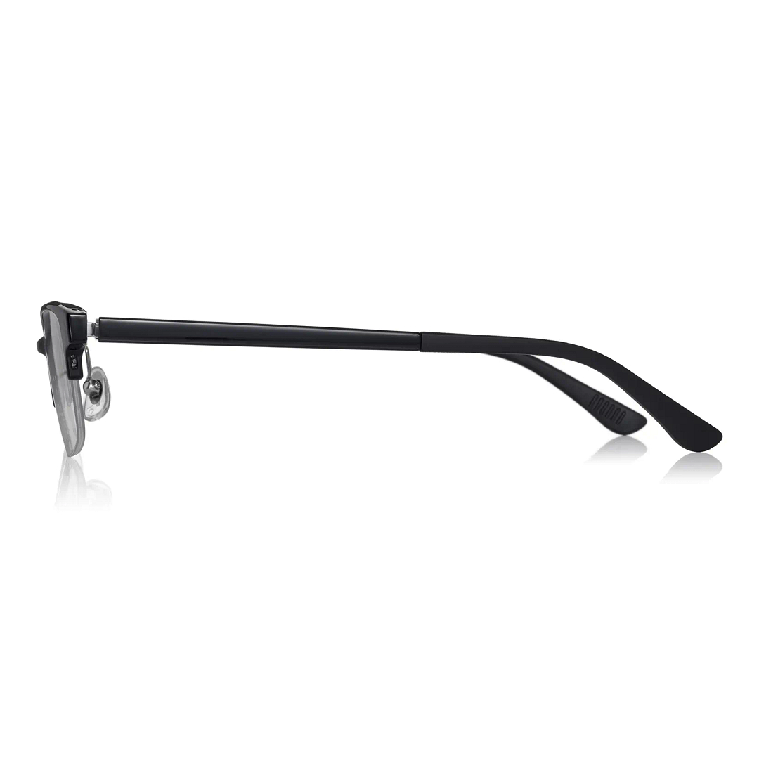 OWNDAYS | AIR Black Half Rim Browline left side